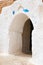 Entrance in Berber house - troglodyte