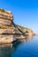 Entrance of Bonifacio port, Corsica island