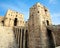 Entrance bridge Citadel Aleppo Syria