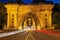 Entrance Buda Castle Tunnel Budapest, Hungary - Long exposure photo evening