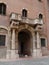 The entrance of the captains palace in Verona