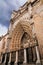 Entrance of the Cathedral of Toledo