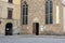 Entrance of Cenacle of the Holy Spirit near the Basilica of Santo Spirito Church in Florence, Italy