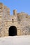 The entrance door from monemvasia, greece