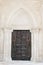 Entrance door of St Michael basilica at Monte Sant\'Angelo