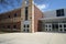 Entrance doors for a school