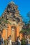 Entrance of famous balinese palace in Ubud