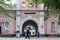 Entrance gate in the castle of Suomenlinna in Helsinki, Finland