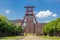 Entrance gate of the historic coal mine Zollverein in Essen