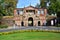 Entrance Gate in Historic Old City Walls, Lucca, Tuscany, Italy