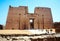 Entrance gate of Horus temple, Egypt.