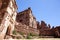 Entrance gate of Kasbah Telouet in the High Atlas, Central Morocco, North Africa