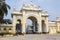 Entrance gate of Maharaja\'s Palace in Mysore - Karnataka - India