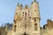 The Entrance Gate at Micklegate Bar, in the city of York in York