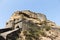 Entrance gate and side view of Lohagad Fort, Pune district, Maharashtra, India