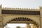 Entrance gate of souk madinat Jumeirah in Dubai