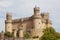 Entrance gate of Spanish New Castle of Manzanares el Real