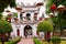 Entrance gate of Temple of Literature in Hanoi