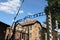 Entrance gate to Auschwitz concentration camp