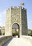 Entrance gate to Besalu castle, Girona