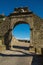 Entrance Gate to Buzet in Istria, Croatia