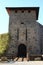 Entrance gate to castle Castello San Giovanni