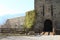 Entrance gate to castle Castello San Giovanni