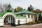 Entrance gate to the Holy Trinity church and monastery in Kitaevo, Kiev, Ukraine