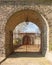 Entrance gate to Lioba cloister garden