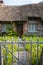 Entrance gate to old traditional Irish cottage