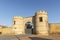 The entrance gate to the Parador at Minaya town