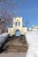 Entrance gate to the Roman Catholic Church, Tomsk, Russia