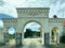 Entrance gate to the Rose Hill Cemetery in Macon, Georgia.