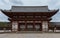 Entrance gate to Todai-ji Buddhist Temple.