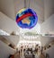 Entrance Hall at Museum of Tomorrow or Museu do Amanha interior - Rio de Janeiro, Brazil