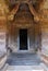 Entrance of the heart of the shrine garba griha , Durga temple, Aihole, Bagalkot, Karnataka. The Galaganatha Group of temples.