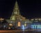 Entrance of Historic Center of Cartagena at Night