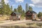 Entrance hut and checkpoint with ticket sale for Bryce canyon national park