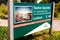 Entrance information sign atTwelve Apostles, Port Campbell National Park, Australia