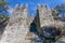 Entrance of the keep of the castle where the first king of Portugal imprisoned his mother