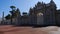 Entrance and magnificent gate of Dolmabahce palace established during ottoman empire time