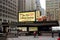 Entrance marquee of madison square garden in new york, usa