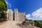 Entrance of the medieval Sesimbra castle