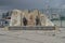 Entrance Monument To El PeÃ±on In Gibraltar. Nature, Architecture, History, Street Photography. July 10, 2014. Gibraltar, Great