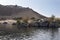 Entrance of the Nile River as it passes through the Nubian People in Aswan, Egypt, Afriaca.