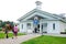 Entrance of the Norman Rockwell Museum in Stockbridge, Massachusetts