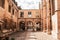 Entrance of Peterhouse, a college of Cambridge University, England