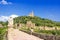 Entrance road of entrance of Tsarevets Fortress in Veliko Tarnovo in Bulgaria