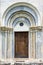 Entrance in Serbian Orthodox monastery Studenica