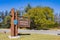 Entrance sign of the Boiling Springs State Park